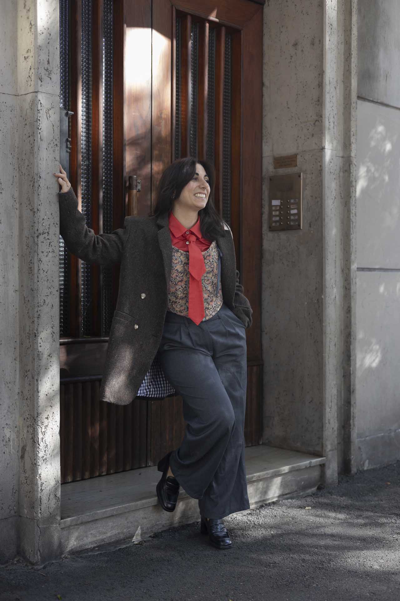 Blazer TIMELESS - Giacca Doppiopetto in Lana e Seta - immagine 1