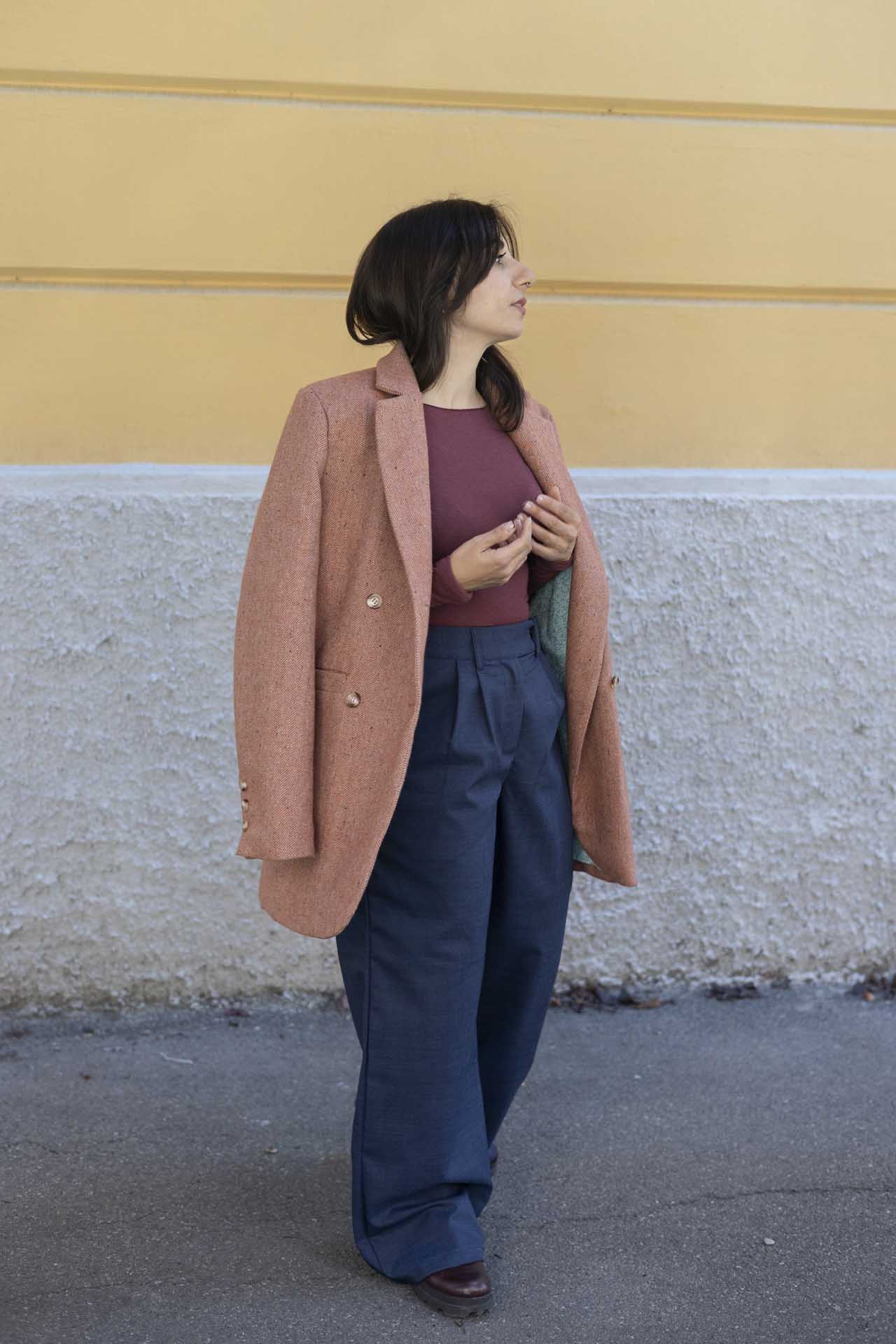 Blazer TIMELESS - Giacca Doppiopetto in Lana e Seta - immagine 10