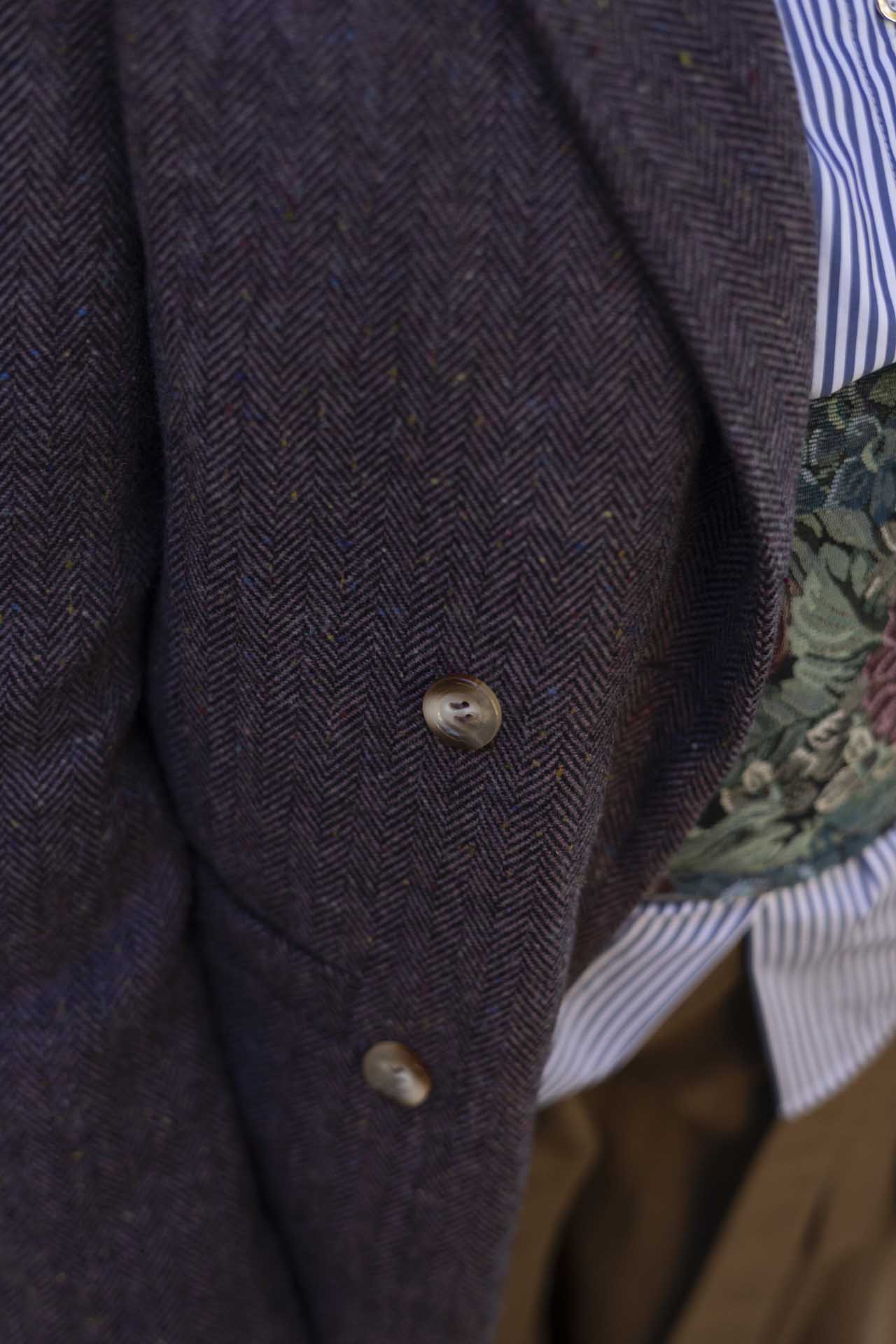 Blazer TIMELESS - Giacca Doppiopetto in Lana e Seta - immagine 12