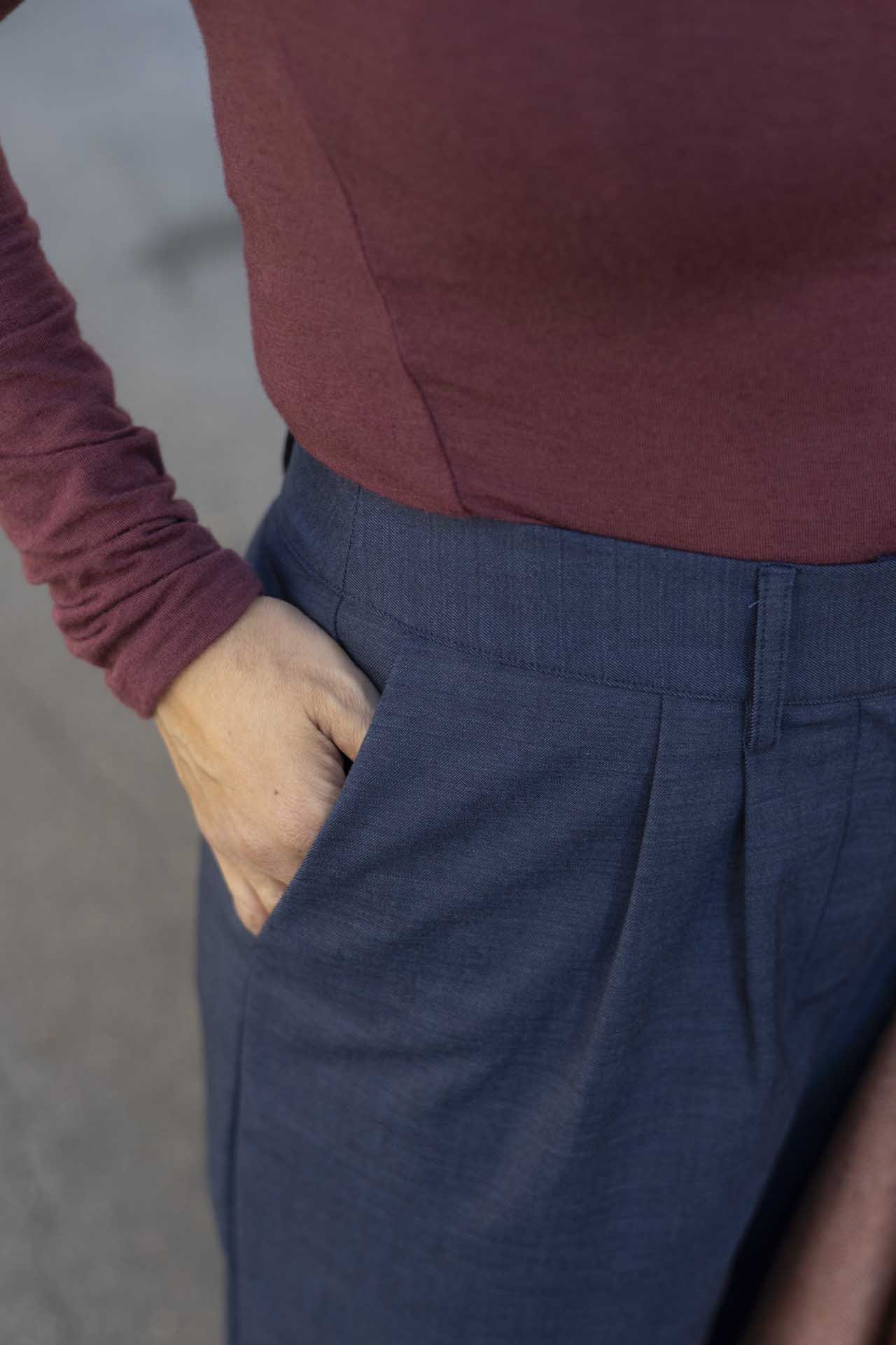 Pantalone '45 - Pantalone con pieghe - immagine 3