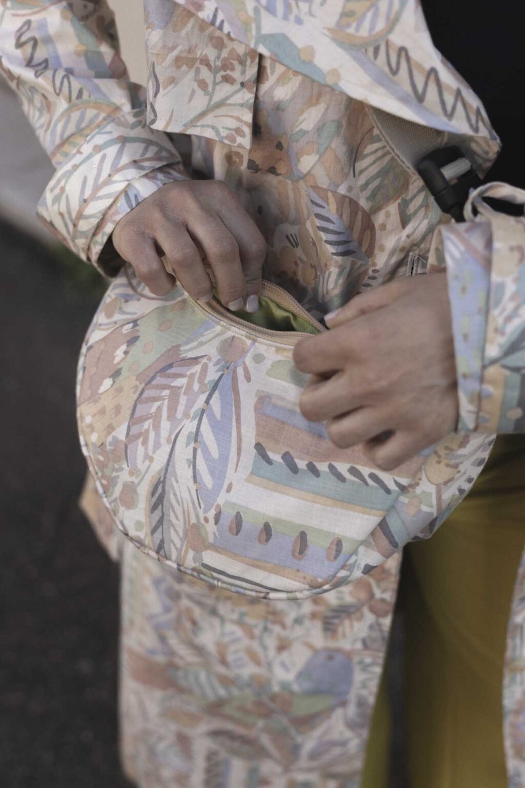 borsa cotone cerato
