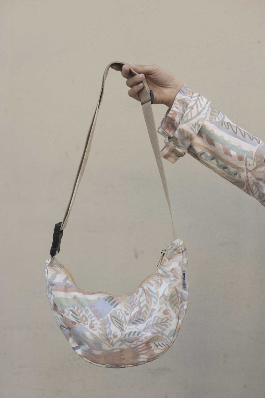 Borsa cotone cerato