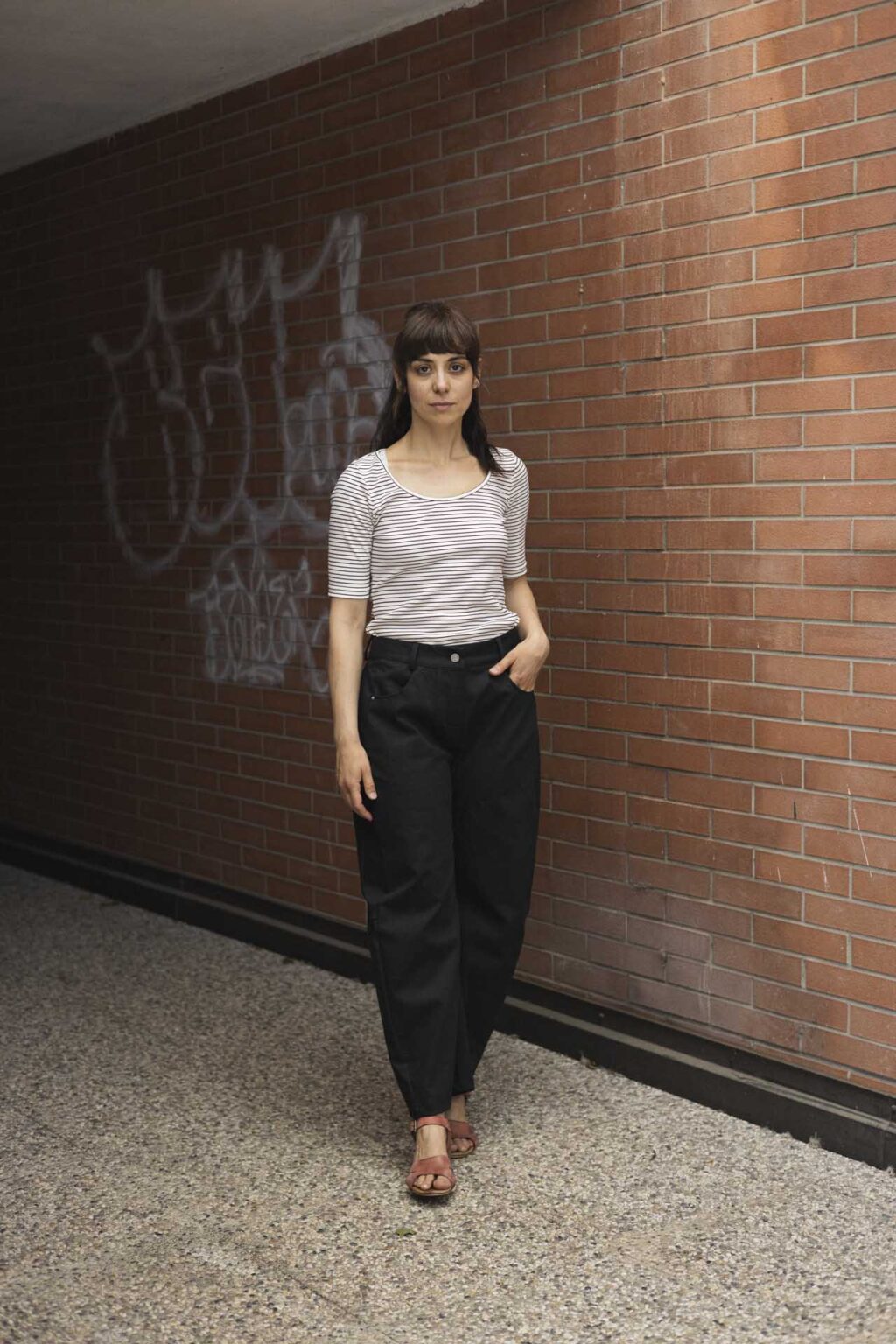 Jeans nero leggero uovo(2)-misstufi