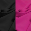 Lycra nero fucsia