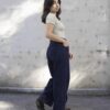 Pantalone PANTASTICO - Pantalone uovo denim maglia - Thumbnail Image 3